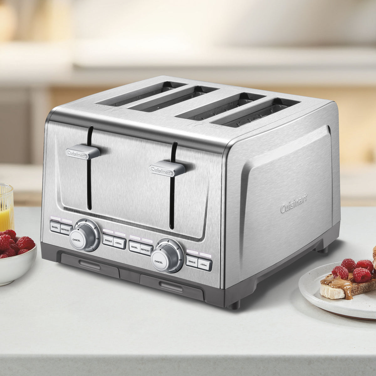 4-Slice XL-Slot Stainless Steel Toaster | Cuisinart Appliances