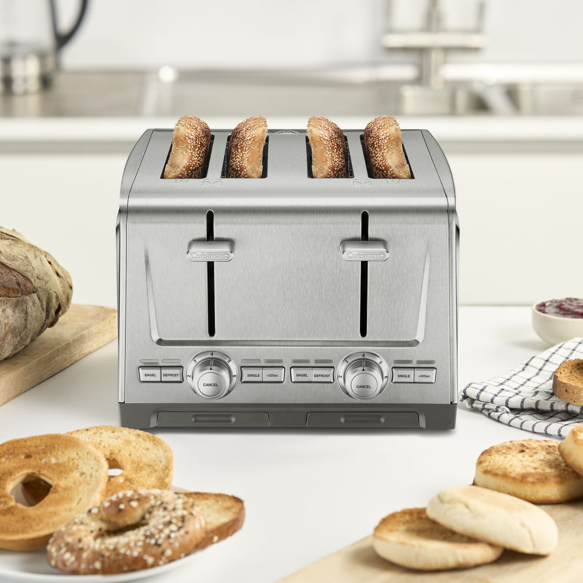 4-Slice XL-Slot Stainless Steel Toaster | Cuisinart Appliances