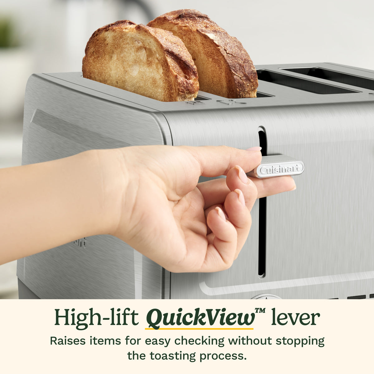 4-Slice XL-Slot Stainless Steel Toaster | Cuisinart Appliances