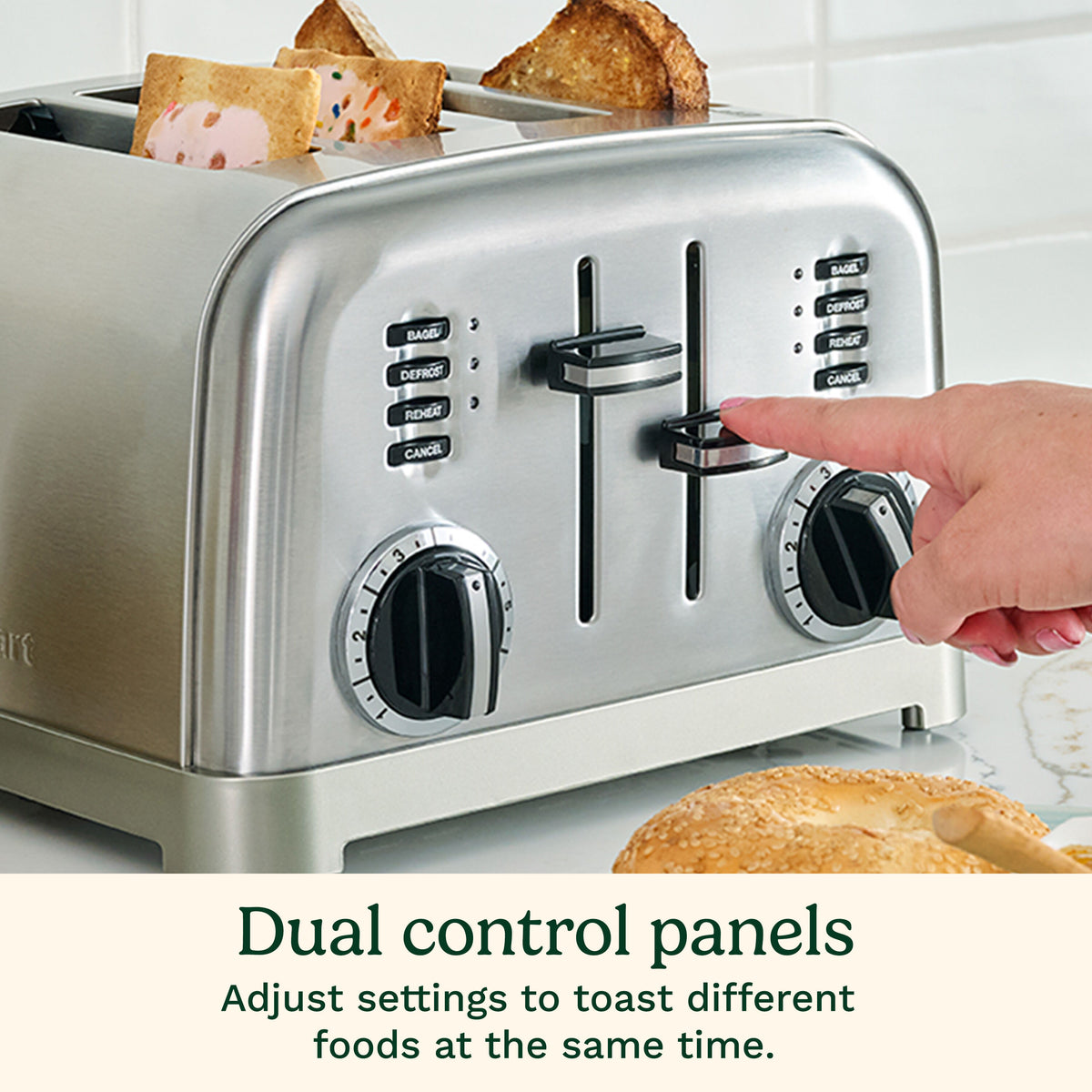 4-Slice Classic Stainless Steel Toaster | Cuisinart Appliances