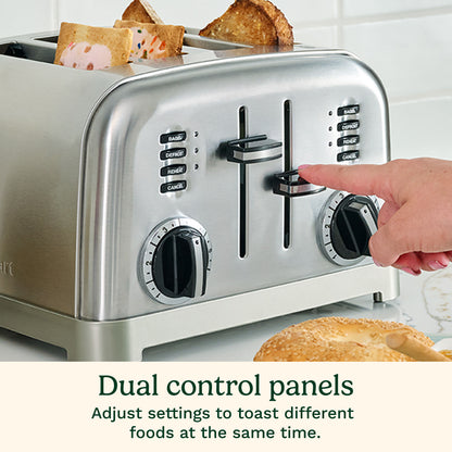 4-Slice Classic Stainless Steel Toaster | Cuisinart Appliances
