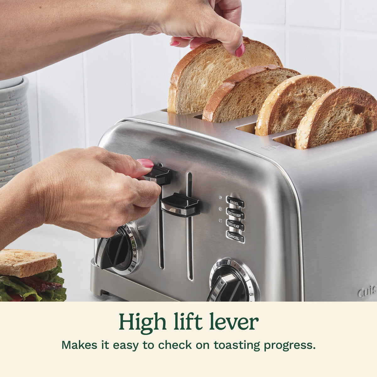 4-Slice Classic Stainless Steel Toaster | Cuisinart Appliances