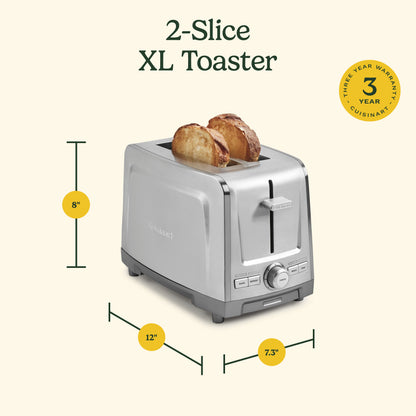 2-Slice XL Slot Stainless Steel Toaster | Cuisinart Appliances