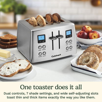 4 Slice Countdown Metal Toaster | Cuisinart Appliances