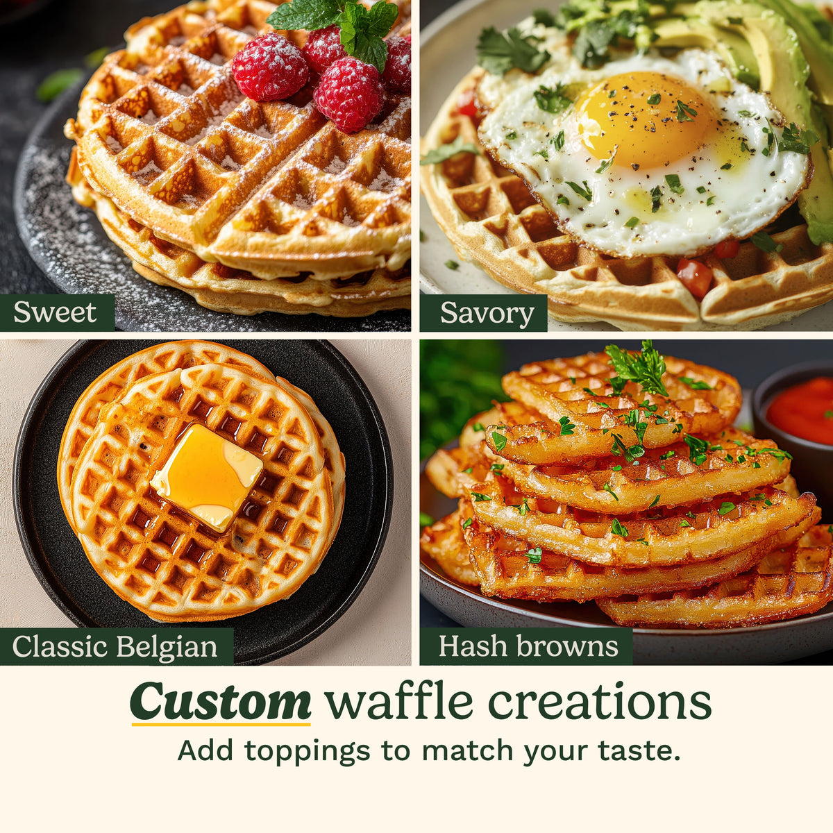 4 Slice Belgian Waffle Maker - Round | Cuisinart Appliances