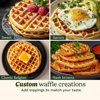 4 Slice Belgian Waffle Maker - Round | Cuisinart Appliances