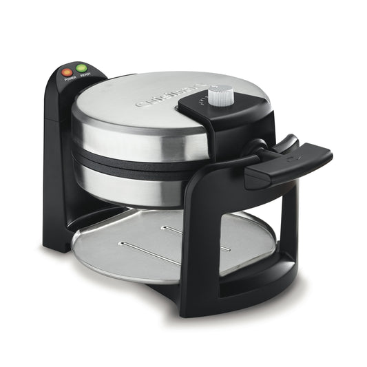 Round Flip Belgian Waffle Maker (WAF-F30NAS) | Cuisinart Appliances