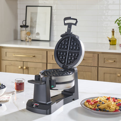 Double Flip Belgian Waffle Maker (WAF-F40NAS) | Cuisinart Appliances