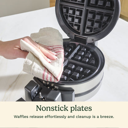 Double Flip Belgian Waffle Maker (WAF-F40NAS) | Cuisinart Appliances
