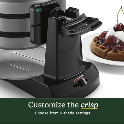 Double Flip Belgian Waffle Maker (WAF-F40NAS) | Cuisinart Appliances