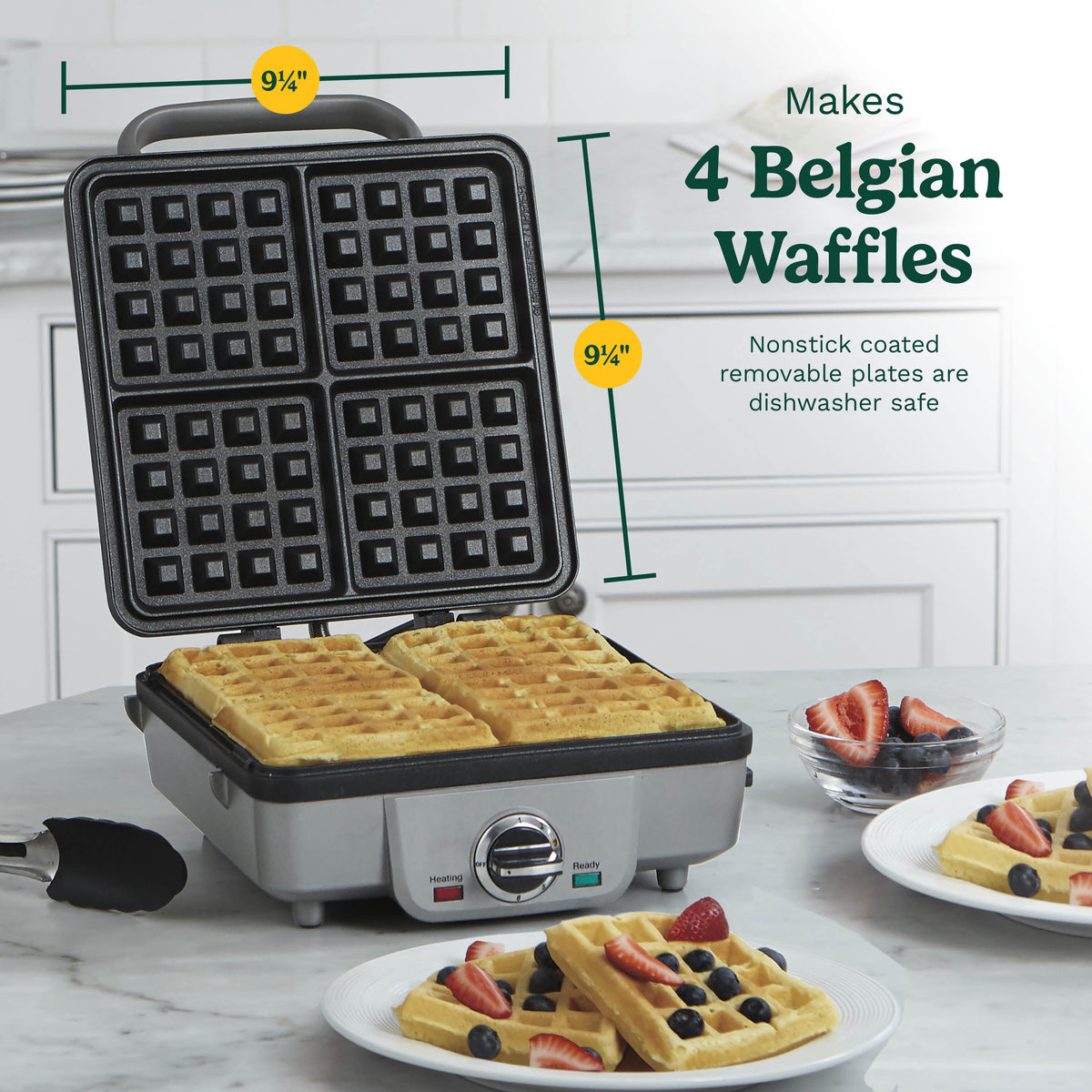 Belgian Waffle Maker with Pancake Plates | Cuisinart Appliances