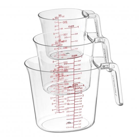 3 Piece Nesting Liquid Measuring Cup Set | Cuisinart Bakeware