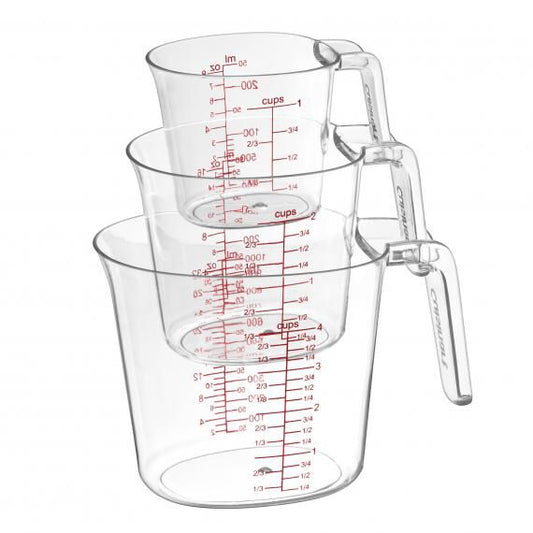 3 Piece Nesting Liquid Measuring Cup Set | Cuisinart Bakeware