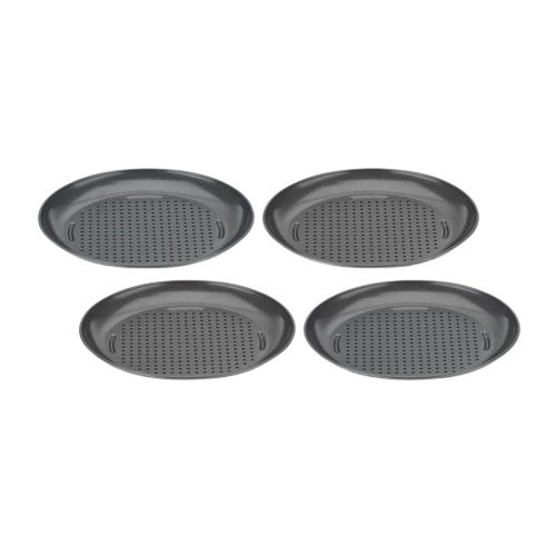4-pc 6.5" Mini Pizza Pan Set | Cuisinart Bakeware