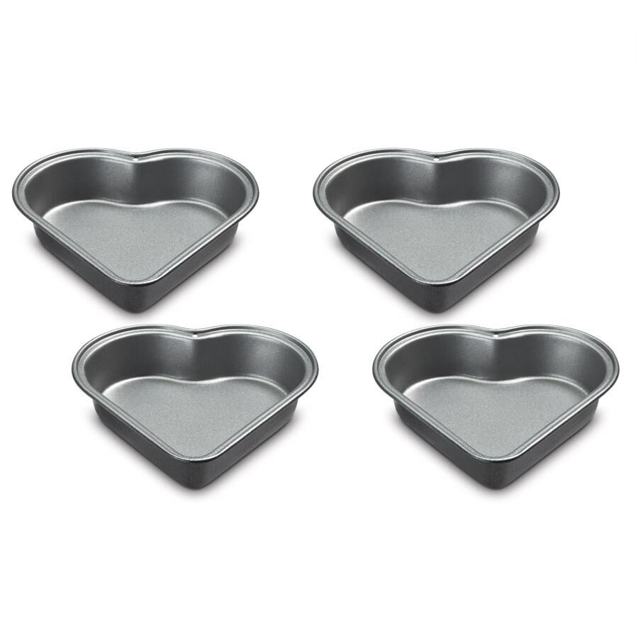 Mini Heart Pans (Set of 4) | Cuisinart Bakeware