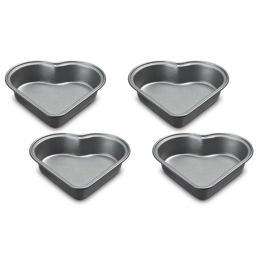 Mini Heart Pans (Set of 4) | Cuisinart Bakeware