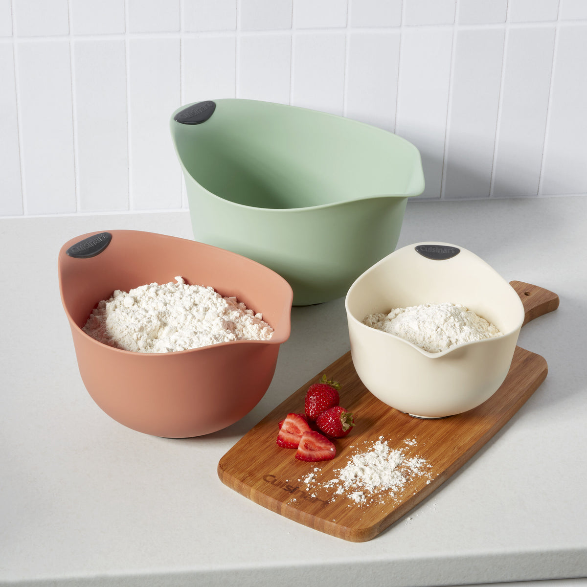 Set of 3 Mixing Bowls | Cuisinart Bakeware