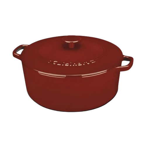 7 Qt. Chef’s Classic™ Enameled Cast Iron Round Covered Casserole | Cuisinart Cookware