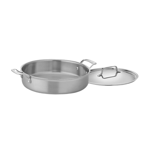 Multiclad Pro™ Tri-Ply Stainless 5.5 Qt. Casserole with Cover | Cuisinart Cookware
