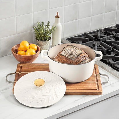Earth & Essence 5 Qt. Casserole with Cover - Sage Design | Cuisinart Cookware