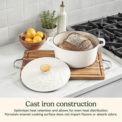 Earth & Essence 5 Qt. Casserole with Cover - Sage Design | Cuisinart Cookware