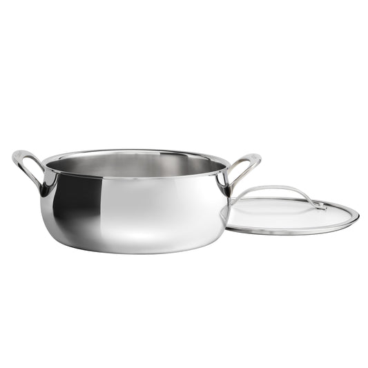 PureClad™ Triple-Ply 4.5 Qt. Stainless Steel Dutch Oven wth Cover | Cuisinart Cookware