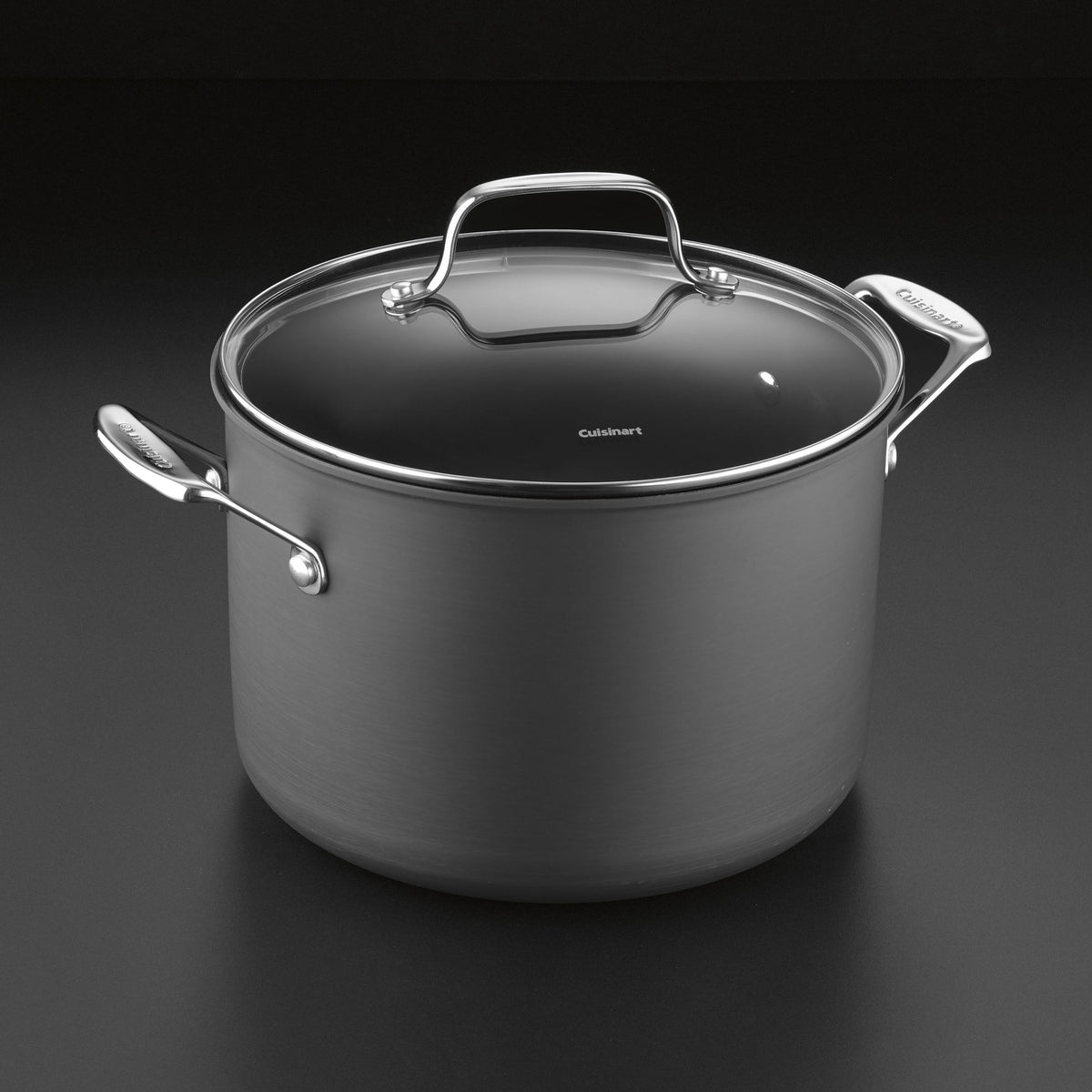 Chef's Classic™ Nonstick Hard Anodized 8 Quart Stockpot | Cuisinart Cookware