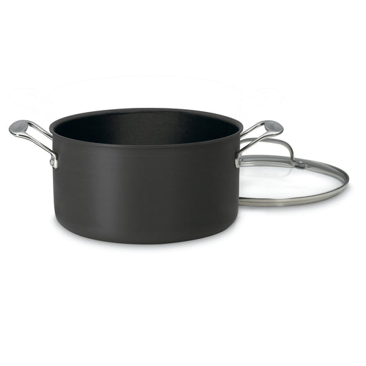 Chef's Classic™ Non-stick Hard Anodized 6 Quart Stockpot | Cuisinart Cookware