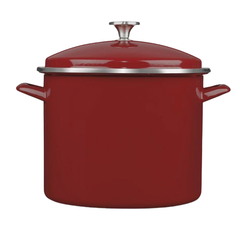 Chef Classic™ Enamel on Steel Cookware 12 Quart Stockpot with Cover | Cuisinart Cookware