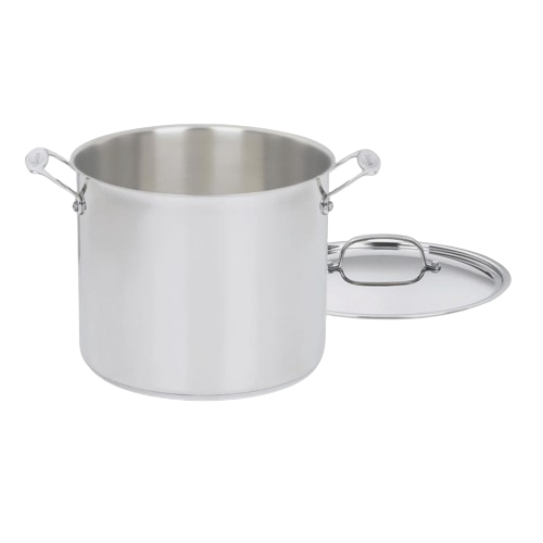 Chef's Classic™ Stainless 12 Quart Stockpot with Cover | Cuisinart Cookware