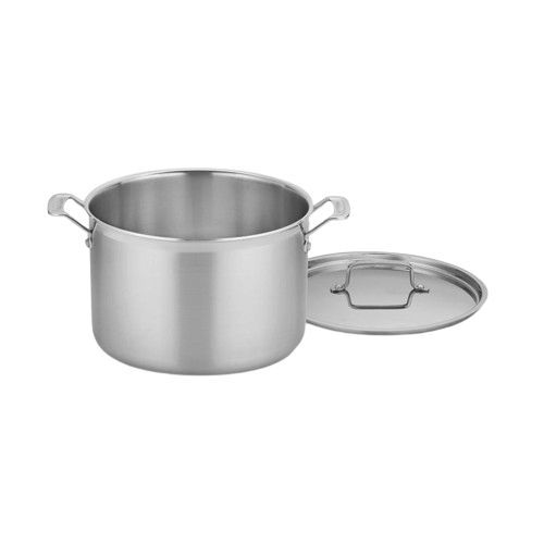 MultiClad Pro Triple Ply Stainless12 Quart Stockpot with Cover | Cuisinart Cookware