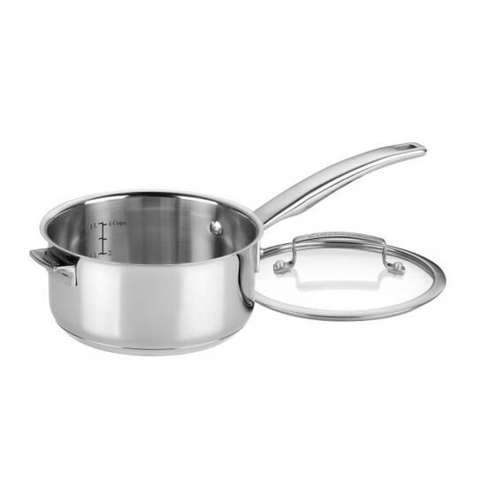 11-Pc SmartNest Stainless Steel Cookware Set | Cuisinart Cookware