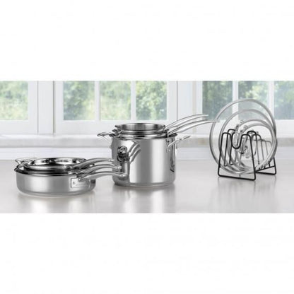 11-Pc SmartNest Stainless Steel Cookware Set | Cuisinart Cookware