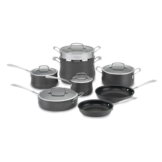 13 Piece Contour Hard Anodized Set | Cuisinart Cookware
