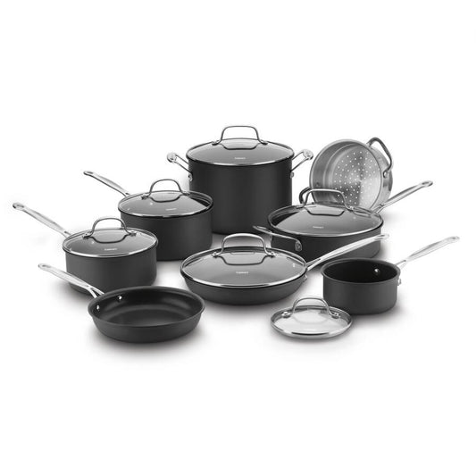 Chef's Classic™ Nonstick Hard Anodized 14 Piece Set | Cuisinart Cookware