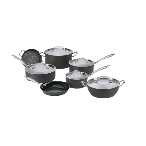 GreenGourmet Hard Anodized 12 Piece Set | Cuisinart Cookware