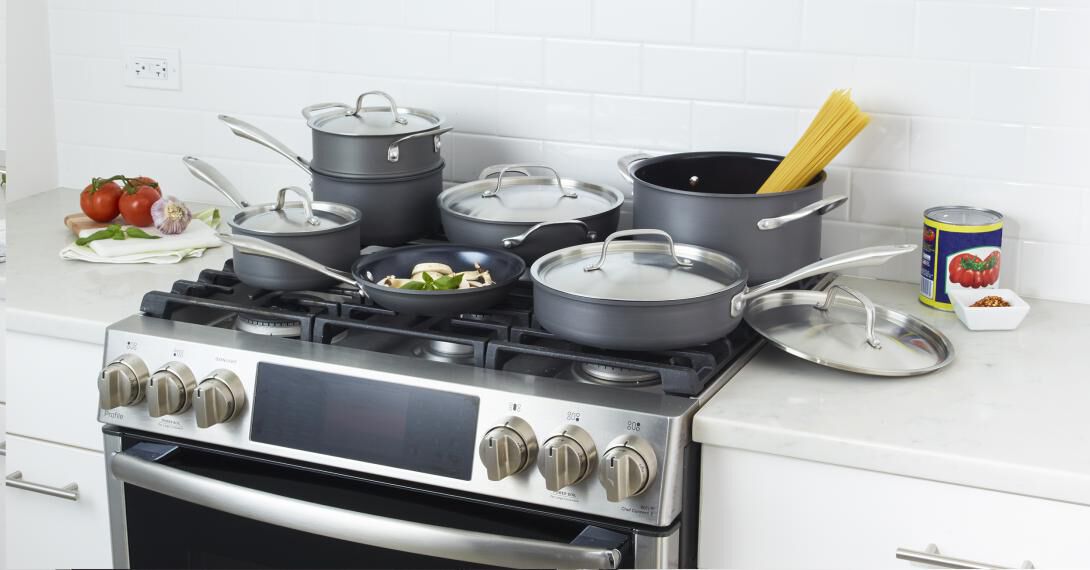 GreenGourmet Hard Anodized 12 Piece Set | Cuisinart Cookware