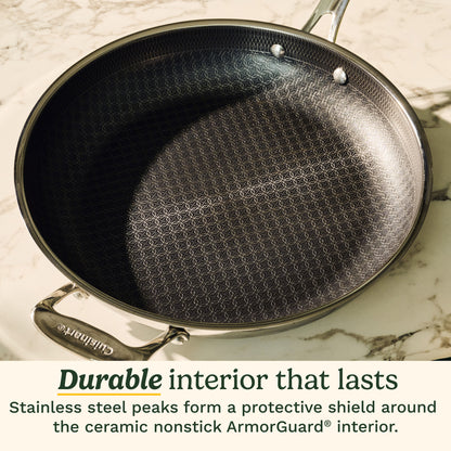 FusionPlus™ Hybrid Stainless Steel 12" Skillet with Helper | Cuisinart Cookware