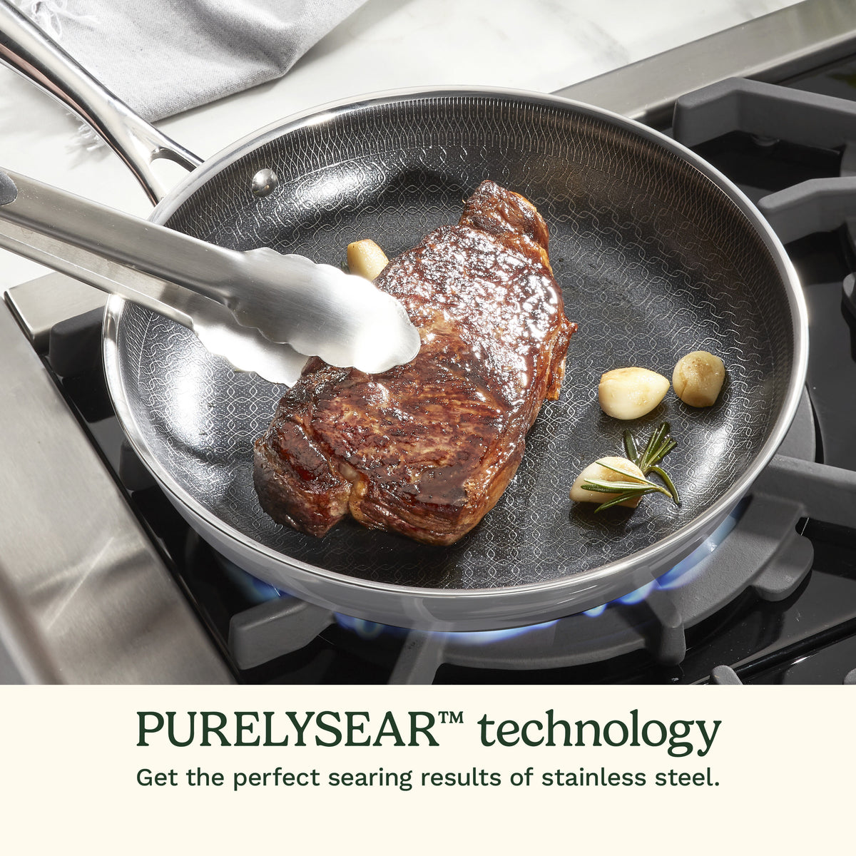 FusionElite+™ Nonstick Tri-Ply Stainless Steel 8" Skillet | Cuisinart Cookware