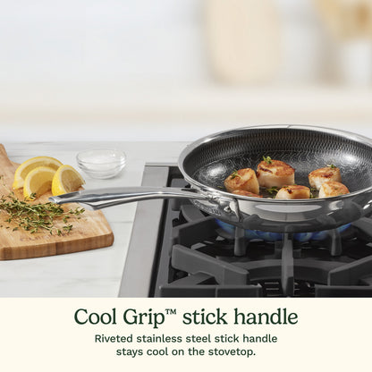 FusionElite+™ Nonstick Tri-Ply Stainless Steel 8" Skillet | Cuisinart Cookware