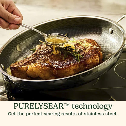 FusionPlus™ Stainless 12" Wok with Cover | $25 Off! | Cuisinart Cookware