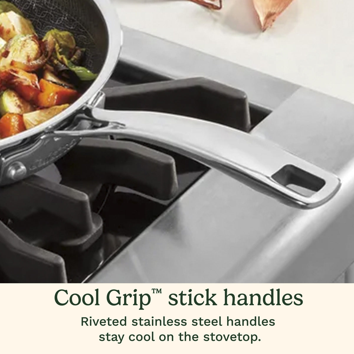 FusionPlus™ Stainless 12" Wok with Cover | $25 Off! | Cuisinart Cookware