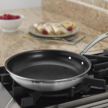 MultiClad Pro Triple Ply Stainless Cookware 10" Nonstick Skillet | Cuisinart Cookware