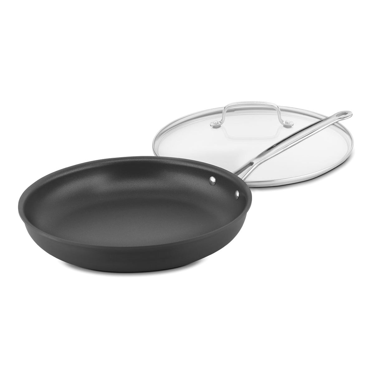 Chef’s Classic ™ Nonstick Hard Anodized 12” Skillet with Glass Cover | Cuisinart Cookware