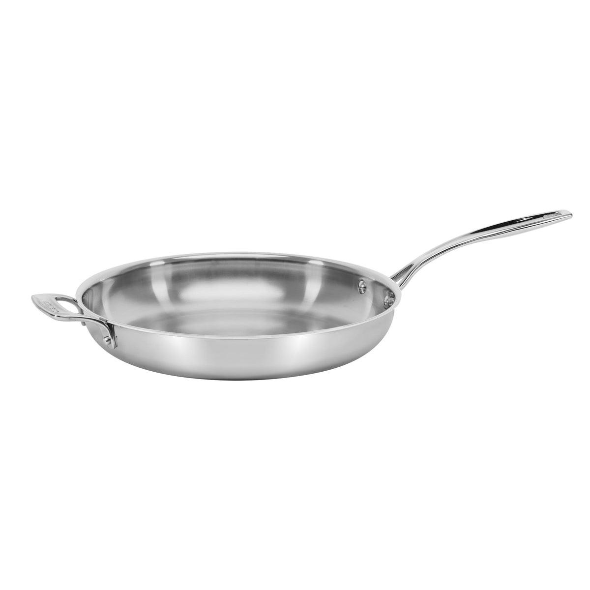 Custom-Clad 5-Ply 12" Fry Pan with Helper Handle | Cuisinart Cookware
