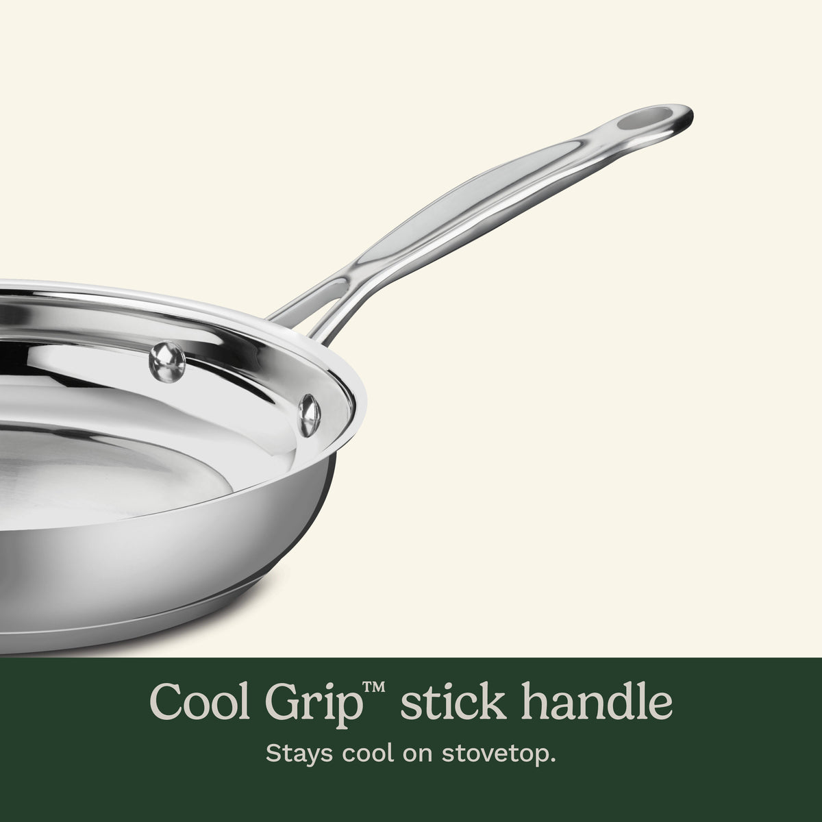 Chef's Classic™ Stainless 8'' Skillet | Cuisinart Cookware
