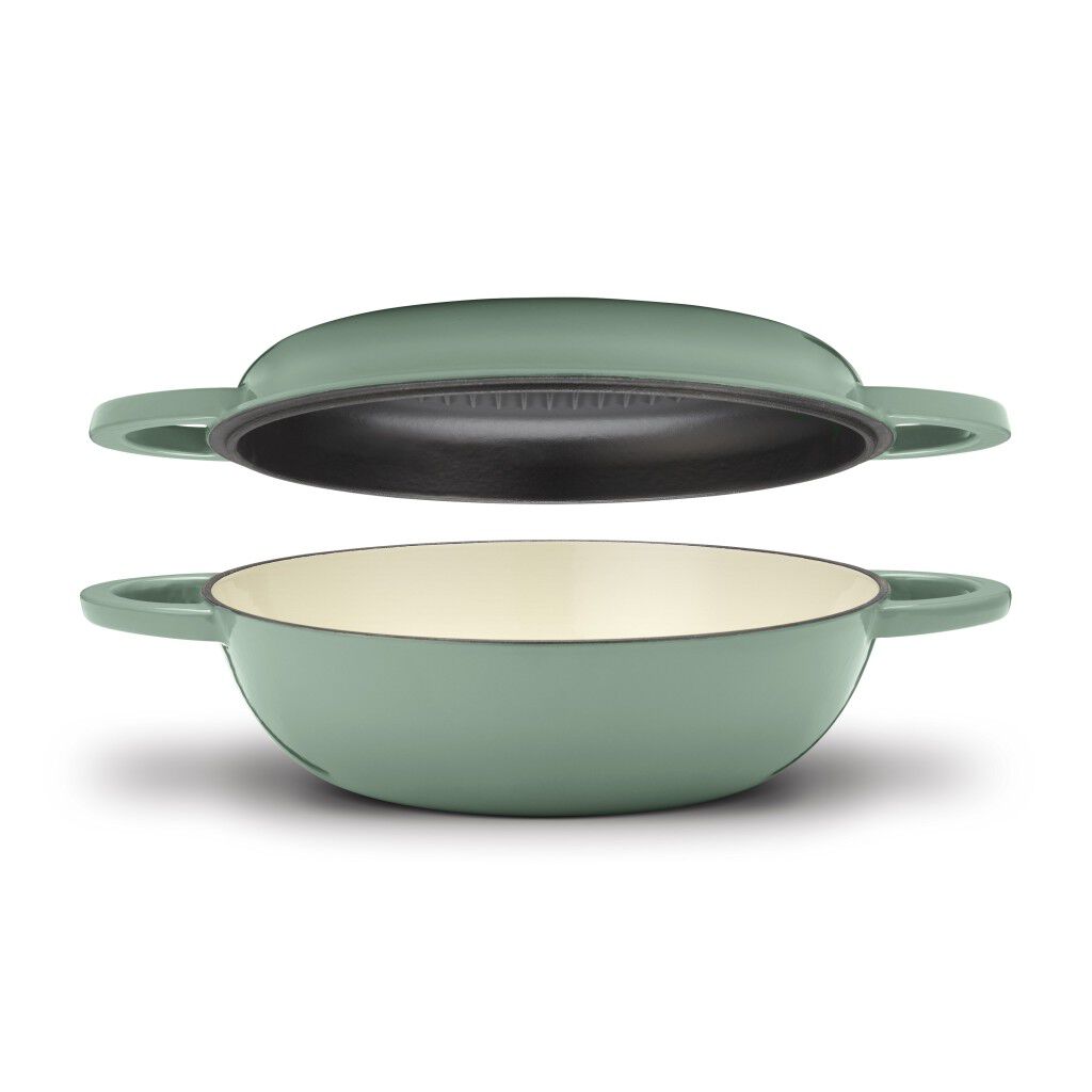 Chef's Classic™ Enameled 2-in-1 Cast Iron Multipurpose Set | Cuisinart Cookware