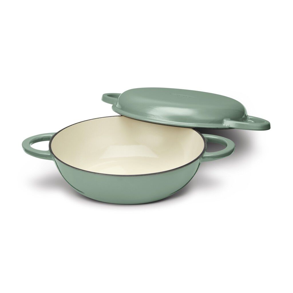Chef's Classic™ Enameled 2-in-1 Cast Iron Multipurpose Set | Cuisinart Cookware