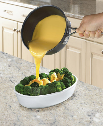 Chef's Classic™ Ceramic Nonstick 1 Qt. Open Pour Saucepan | Cuisinart Cookware
