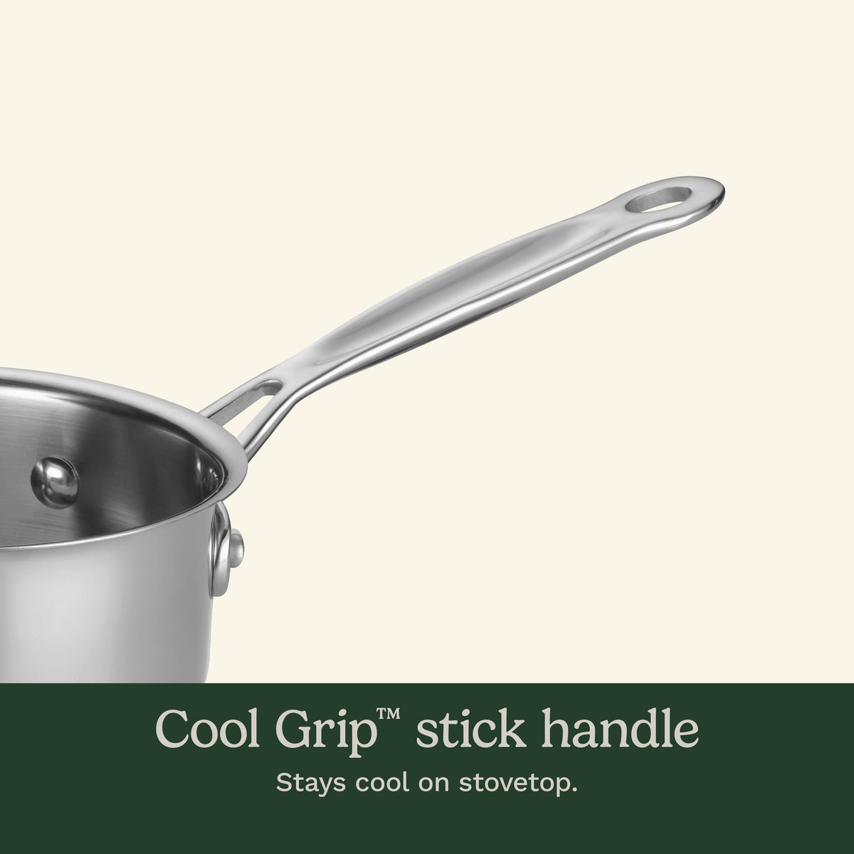 Chef's Classic™ Stainless 1 Qt. Saucepan with Cover | Cuisinart Cookware